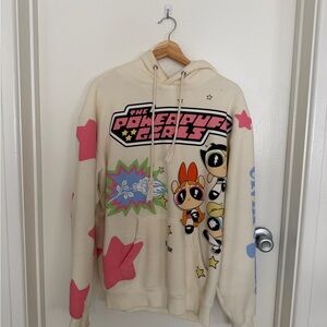 Powerpuff Girls Cream Hoodie